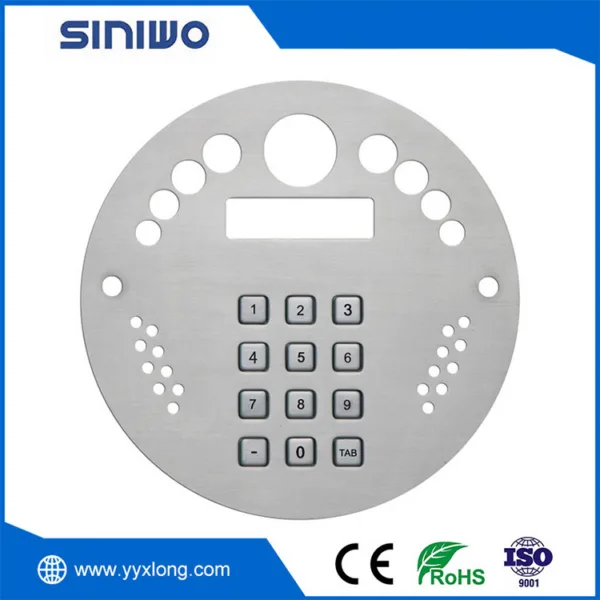 Best Brushed Indsutrial Vending Machine Keypad supplier - xlong