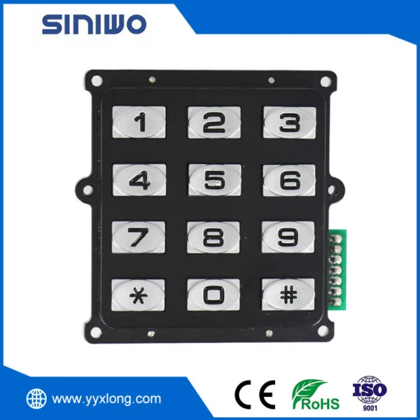 Industrial Code Lock Keypad - xlong