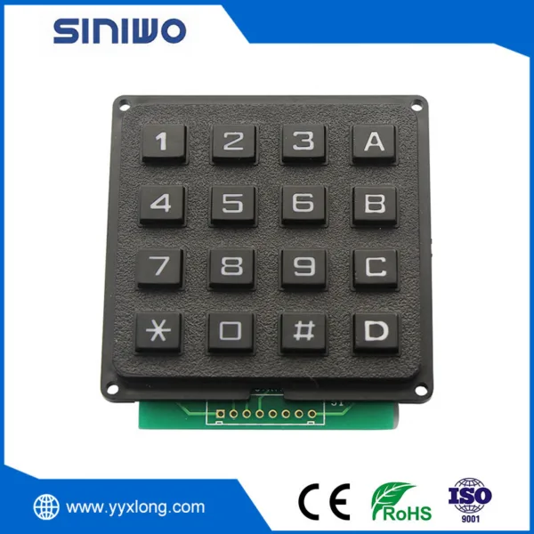 Numeric Module Keypad 4 Keys Industrial 4×4 Numeric Keypad – xlong
