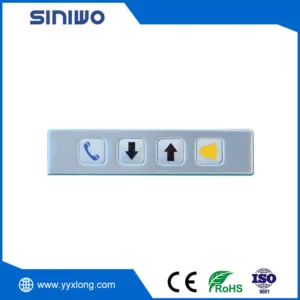 Industrial Metal Kiosk Keypad