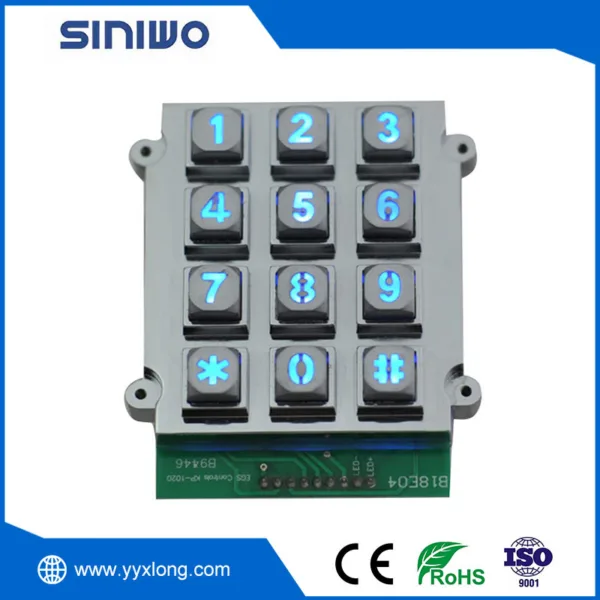 Warehouse Keypad Access Control Industrial Keypad - xlong