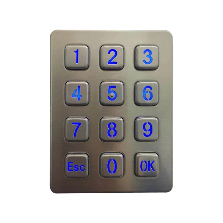 Illuminated Industrial Keypads Enhancing Usability in Low Light